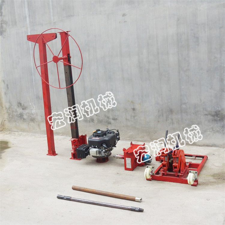 廠家生產(chǎn)汽油取芯機，戶外取芯勘探鉆機