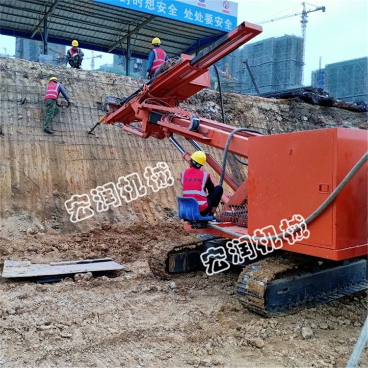 生產多功能液壓錨固鉆機，山體護坡鉆孔機