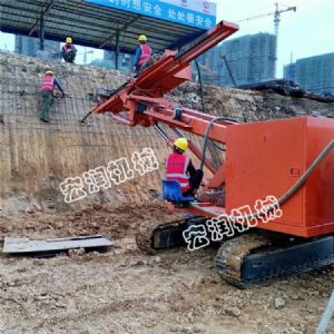 生產多功能液壓錨固鉆機，山體護坡鉆孔機